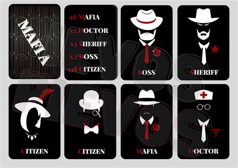 Card mafia mafia game